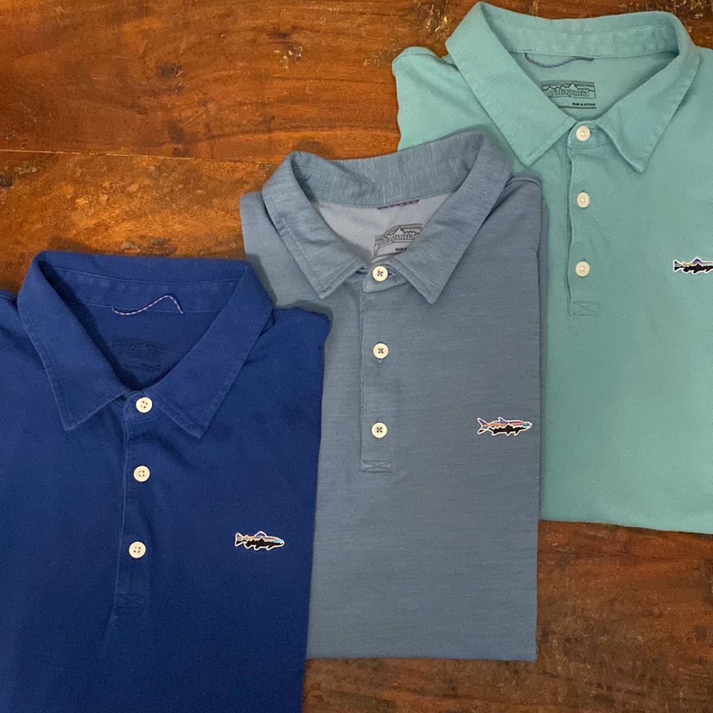 Patagonia short sleeve men’s shirts x 3